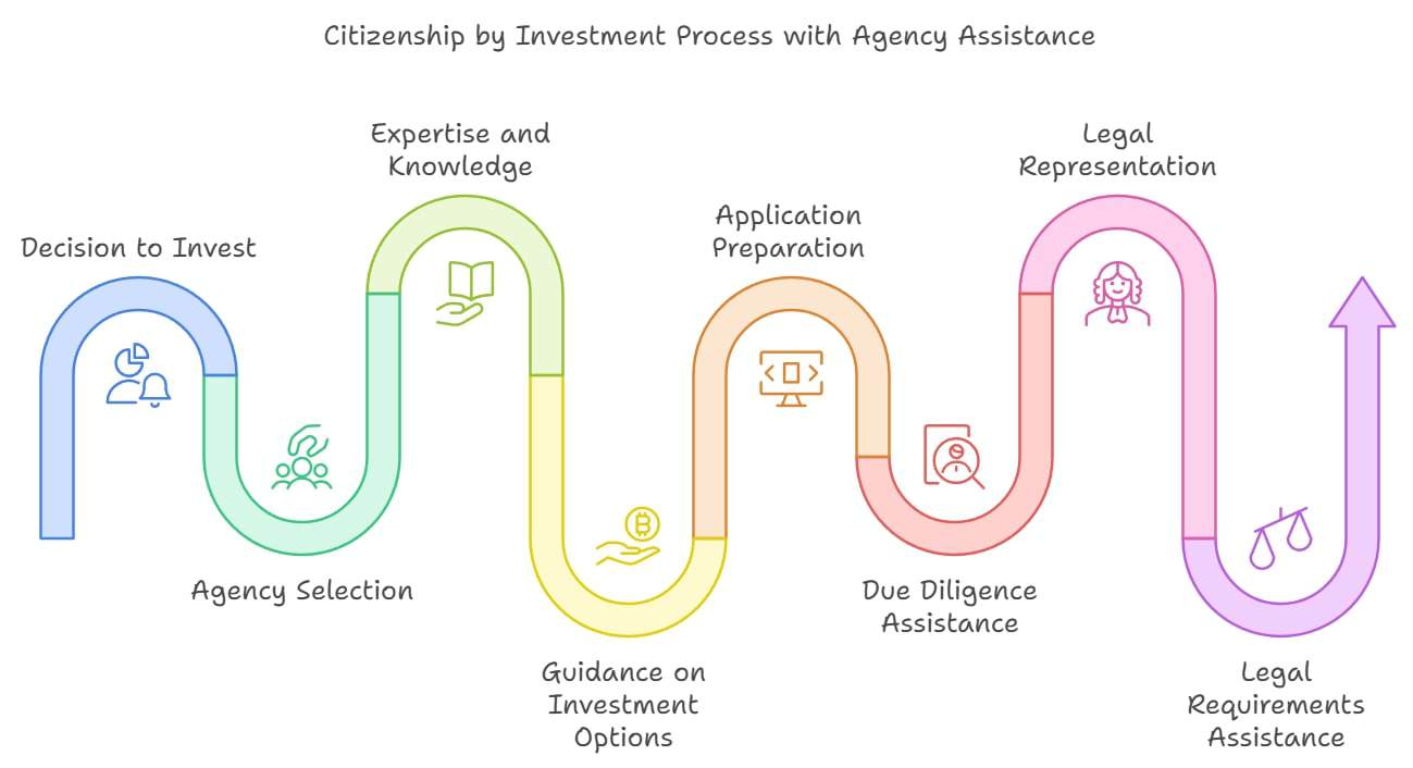 Citizenship by Investment Process with Agency Assistance